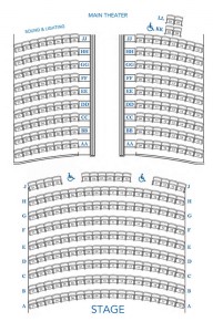 Dreamland Main Theater Seating Chart